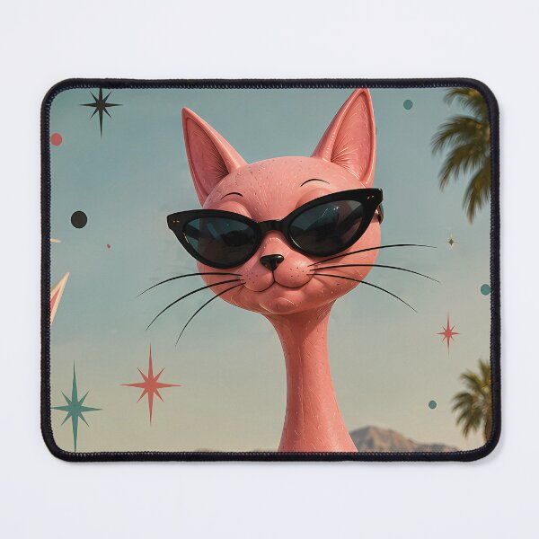 Item preview, Y2K Atomic Cat 14 designed and sold by MarkColeImaging.