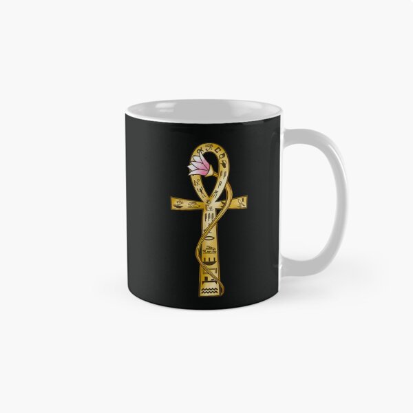 Item preview, Egyptian Ankh Cross with Eye of Horus & Lotus designed and sold by LittleHappiness by Kamollak .