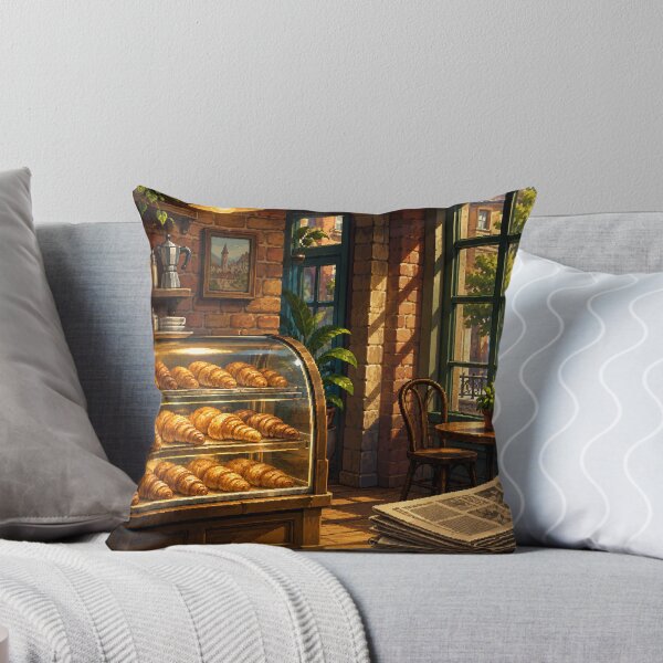 Item preview, Cozy Cafe Pixel Art: Pastel Bakery Corner designed and sold by bapupa.