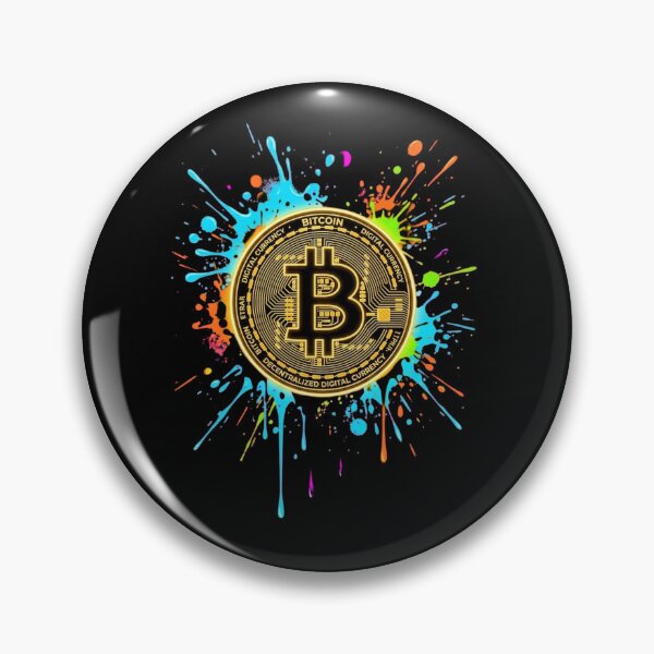 Artikelvorschau, Bitcoin Art Splash entworfen und verkauft von Parallel Label .