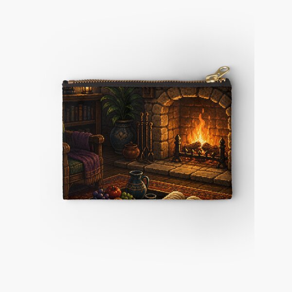 Item preview, Cozy Pixel Art: Amber Hearth designed and sold by bapupa.