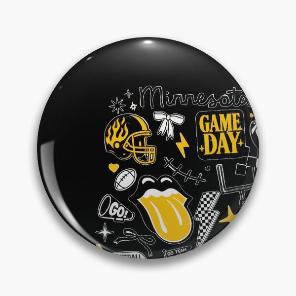 Item preview, Minnesota Football Game Day Vibes Doodle designed and sold by JillLewis45577.