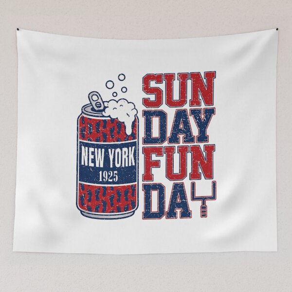 Item preview, Retro Sunday Fun Day Soda Can Graphic designed and sold by radson199.
