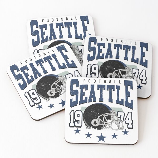 Item preview, Seattle Football 1974 Retro Helmet Graphic designed and sold by DeanRoger74470.