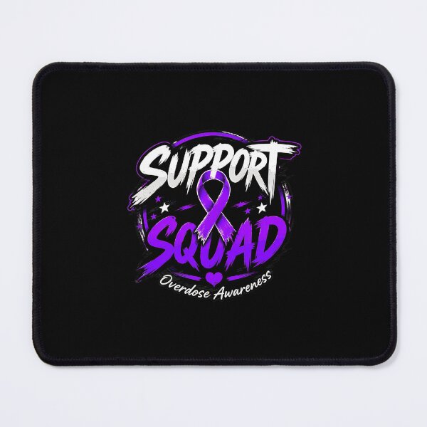 Item preview, Support Squad Overdose Awareness Purple Ribbon designed and sold by PaletteArc.