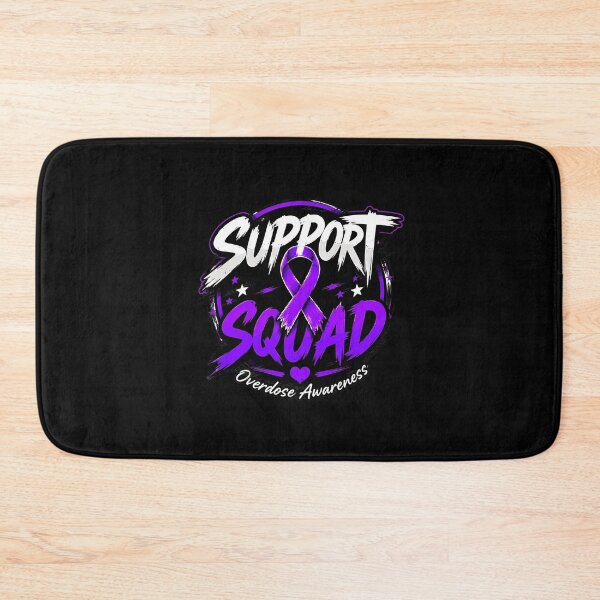 Item preview, Support Squad Overdose Awareness Purple Ribbon designed and sold by PaletteArc.