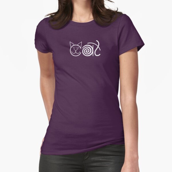 Cat Fitted T-Shirt