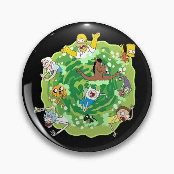 Item preview, Multiverse Cartoon Portal Crossover designed and sold by Epicfunchart.