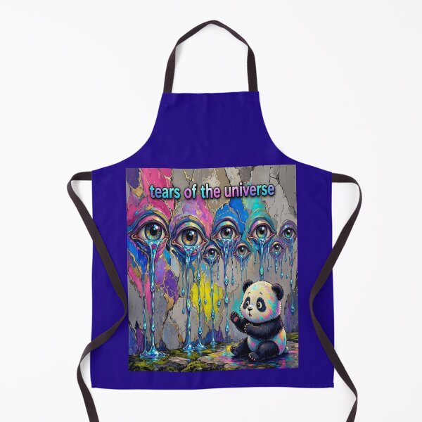 Item preview, Tears of the Universe Trippy Crying Eyes and Cute Panda designed and sold by Breezes-of-Ida.