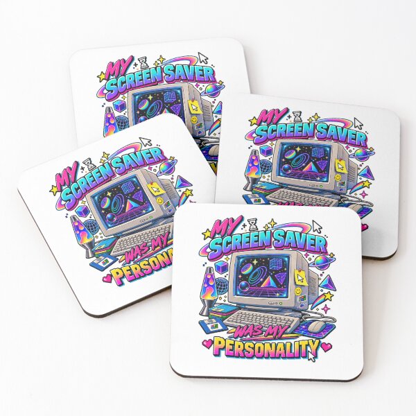 Item preview, My Screen Saver Was My Personality – 90s Retro Computer Nostalgia designed and sold by QueenStore-USA.