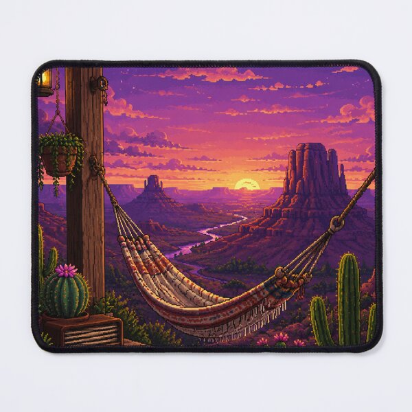 Item preview, Cozy Pixel Art: Desert Solitude designed and sold by bapupa.