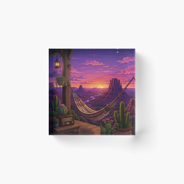 Item preview, Arte pixelado acogedor: Soledad en el desierto designed and sold by bapupa.