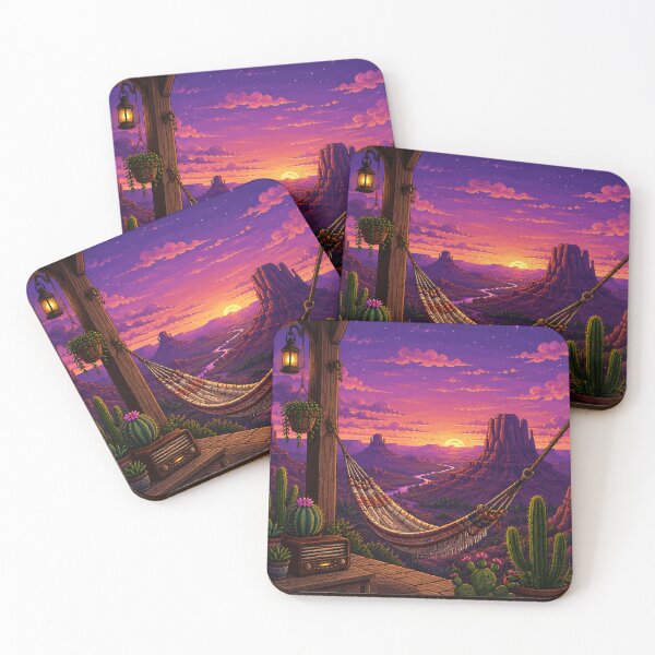 Item preview, Cozy Pixel Art: Desert Solitude designed and sold by bapupa.