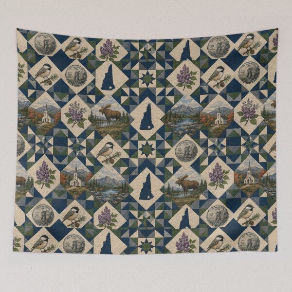 Item preview, New Hampshire Patterns designed and sold by Whimspired By Paxx.