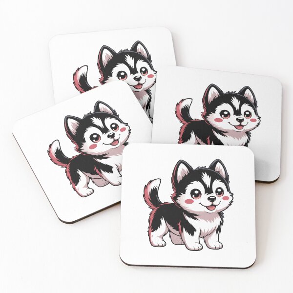 Item preview, Husky Kawaii Cartoon designed and sold by KD Merch.