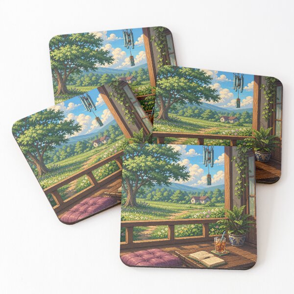 Item preview, Cozy Pixel Art: Golden Terrace designed and sold by bapupa.