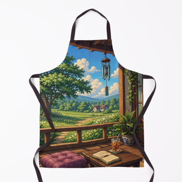 Item preview, Cozy Pixel Art: Golden Terrace designed and sold by bapupa.