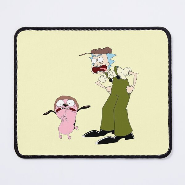 Item preview, Rick and Morty Courage The Cowardly Dog Parody designed and sold by Epicfunchart.