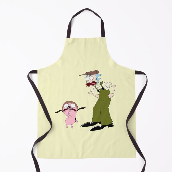 Item preview, Rick and Morty Courage The Cowardly Dog Parody designed and sold by Epicfunchart.