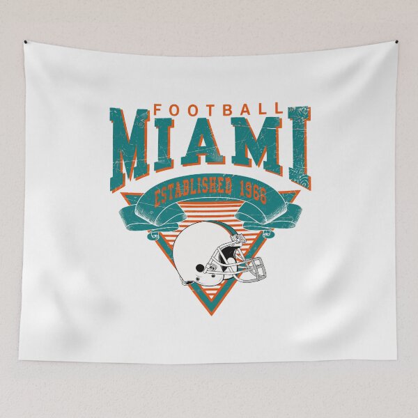 Item preview, Retro Miami Football Vintage Helmet designed and sold by aoMarlowe.