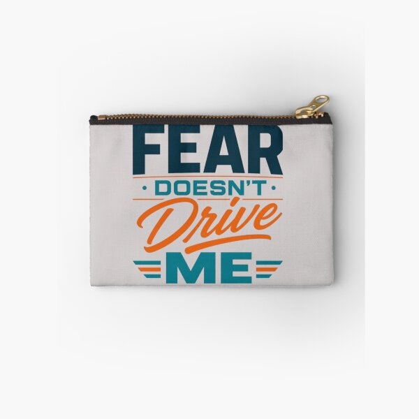 Item preview, Fear Doesn’t Drive Me Bold Motivational Mindset Quote designed and sold by RajDeals.
