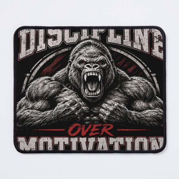Item preview, Discipline Over Motivation Gorilla Gym designed and sold by MayurCreative.