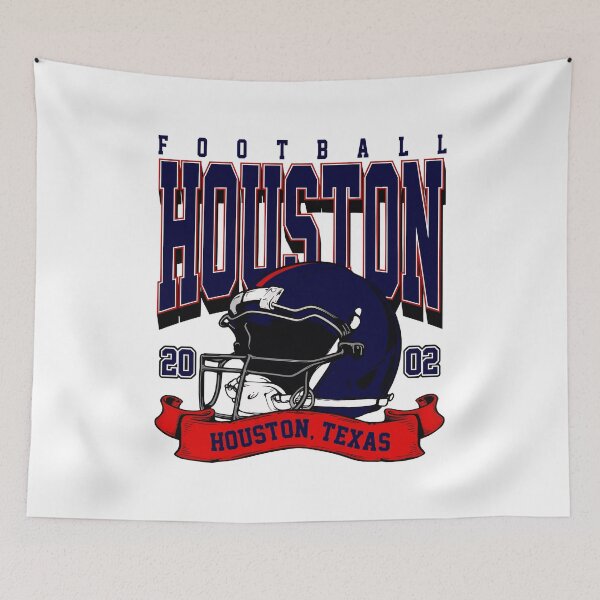 Item preview, Houston Football Retro Helmet Texas Sports Fan designed and sold by iccouturier.