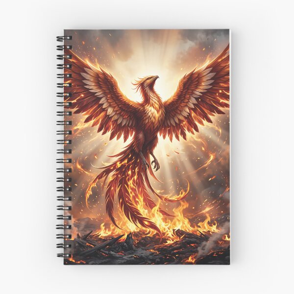 Item preview, Majestic Phoenix Rising from the Flames designed and sold by MDKey DESIGN.