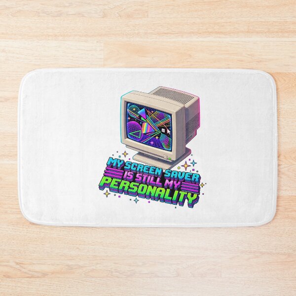 Artikelvorschau, Mein Bildschirmschoner war meine Persönlichkeit – Retro-Computer-Nostalgie der 90er entworfen und verkauft von QueenStore-USA.