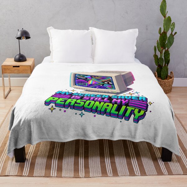 Item preview, My Screen Saver Was My Personality – 90s Retro Computer Nostalgia designed and sold by QueenStore-USA.