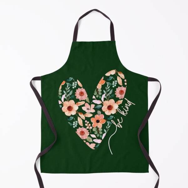 Item preview, Be Kind Watercolor Floral Heart designed and sold by Sneh Universe.