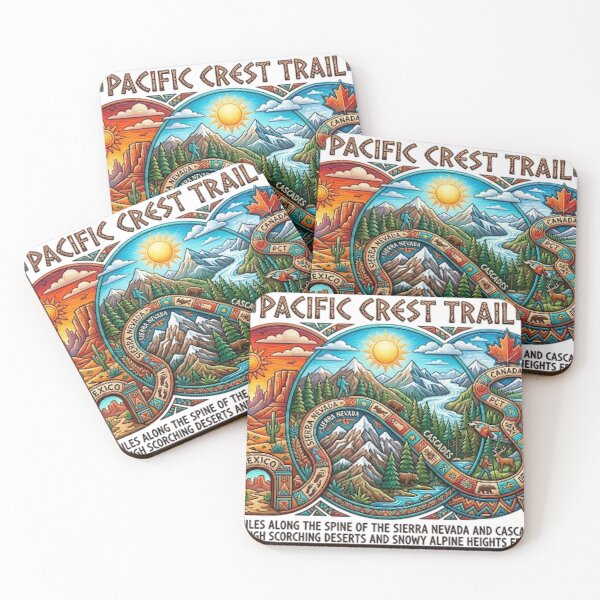 Item preview, PACIFIC CREST TRAIL designed and sold by likbatonboot.