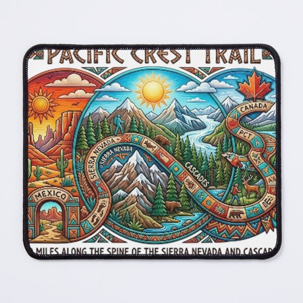 Item preview, PACIFIC CREST TRAIL designed and sold by likbatonboot.