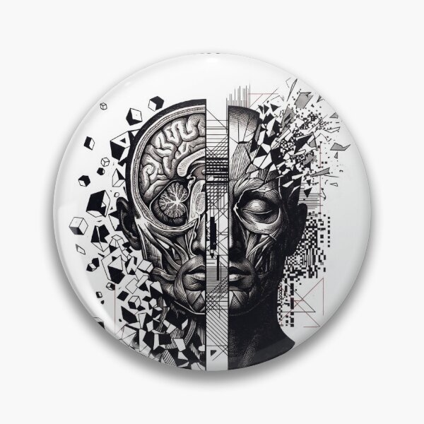 Item preview, The Human Error Surreal Anatomical Glitch Streetwear Art designed and sold by Eidos [][][] ~εἶδος~.