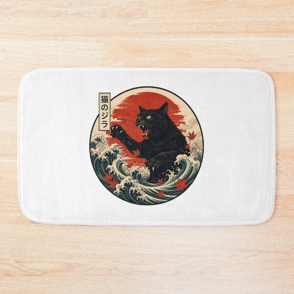 Item preview, Kaiju Cat Japanese  designed and sold by Tanjaberto.