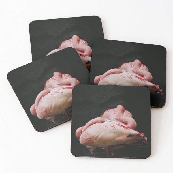 Item preview, Two pink flamingo sleeping designed and sold by msro1.