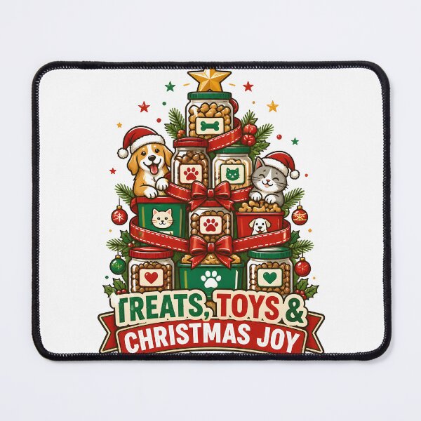 Item preview, Treats Toys and Christmas Joy Pet Treat Christmas Tree Design designed and sold by KristenosNehk.