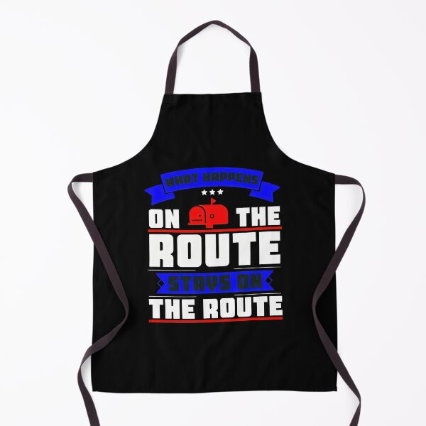 Item preview, What Happens On The Route Stays On The Route Mailbox Design designed and sold by riggfett.