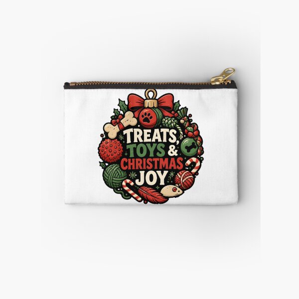 Item preview, Treats Toys and Christmas Joy Dog Cat Toy Ornament Design designed and sold by KristenosNehk.