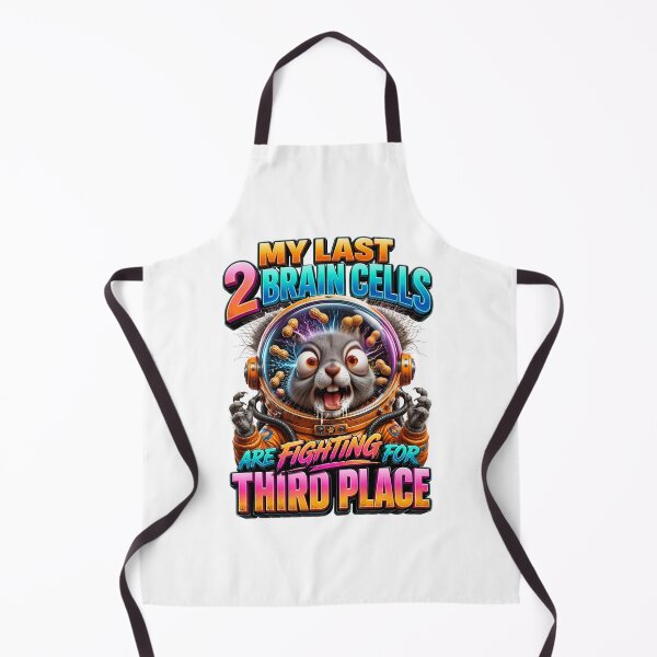 Item preview, My Last 2 Brain Cells Are Fighting For Third Place Squirrel designed and sold by Sovereign Supply Co..