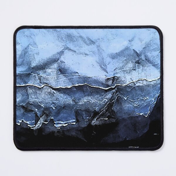 Item preview, ACQUA: Deep fluid serenity captured in waves. designed and sold by TittaeLucy.