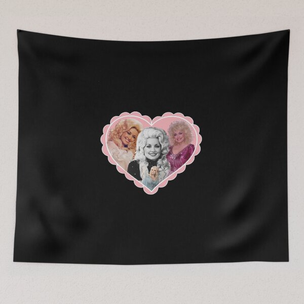 Item preview, Dolly Parton Collage Heart designed and sold by GinaGrave.