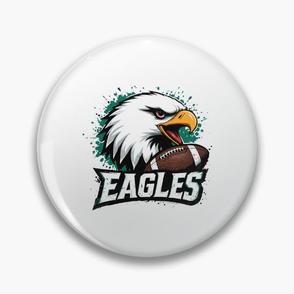 Item preview, Fierce Eagle American Football Mascot designed and sold by endgranucci.