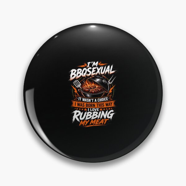 Item preview, BBQsexual I Love Rubbing My Meat Funny Grilling designed and sold by PaletteArc.