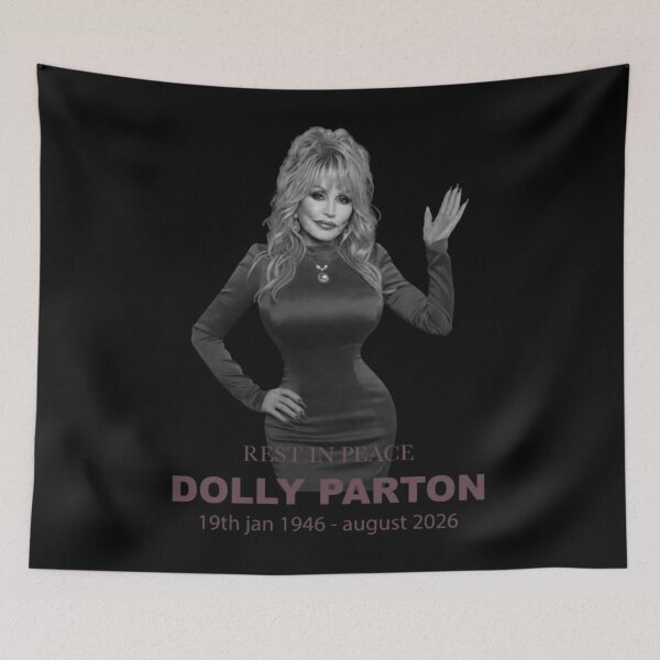 Item preview, Dolly Parton Rest In Peace Memorial Tribute Graphic designed and sold by AnaZumiga.