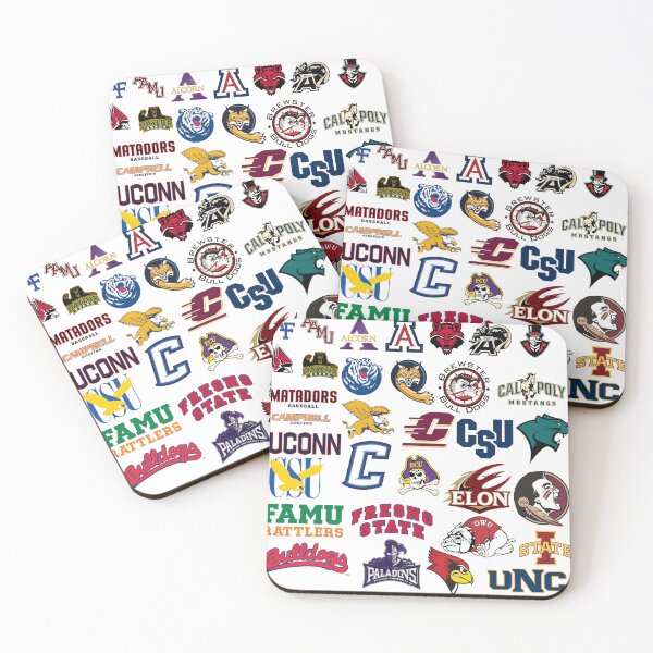 Item preview, College Sports Logo Collage designed and sold by ReginaSeidman.