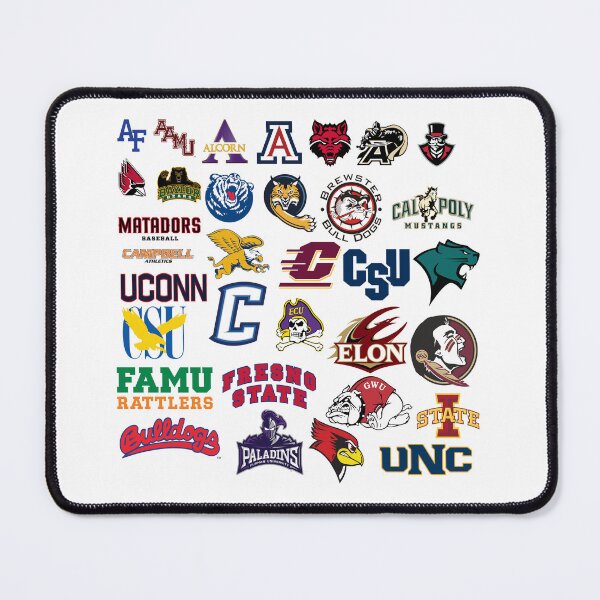 Item preview, College Sports Logo Collage designed and sold by ReginaSeidman.