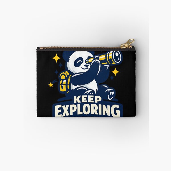 Item preview, Keep Exploring – Adventure Panda Explorer Design designed and sold by ArtisticHeart21.