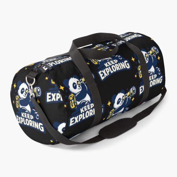 Item preview, Keep Exploring – Adventure Panda Explorer Design designed and sold by ArtisticHeart21.