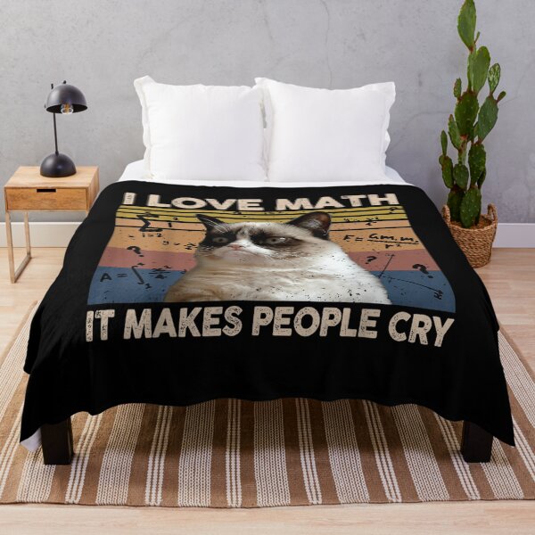 Item preview, I Love Math It Makes People Cry designed and sold by daystaffin.